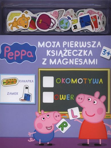 Świnka Peppa. Moja pierwsza książeczka z magnesami