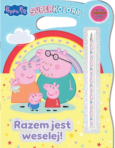 Świnka Peppa. Razem jest weselej. SuperKolory