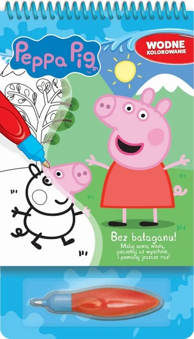 Świnka Peppa. Wodne kolorowanie