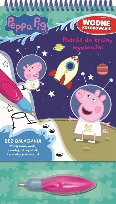 Świnka Peppa. Wodne kolorowanie