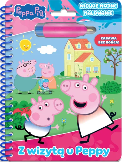 Świnka Peppa. Z wizytą u Peppy. Wielkie wodne malowanie