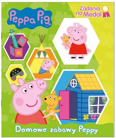 Świnka Peppa. Zadania na medal. Domowe zabawy Peppy