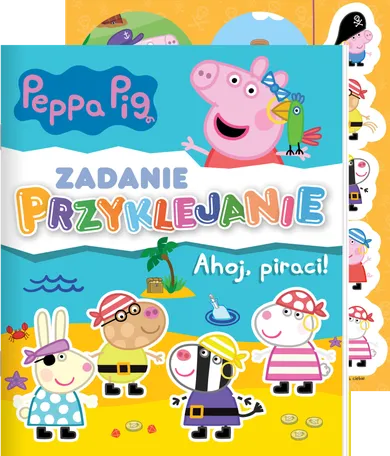 Świnka Peppa. Zadanie Przyklejanie. Część 6