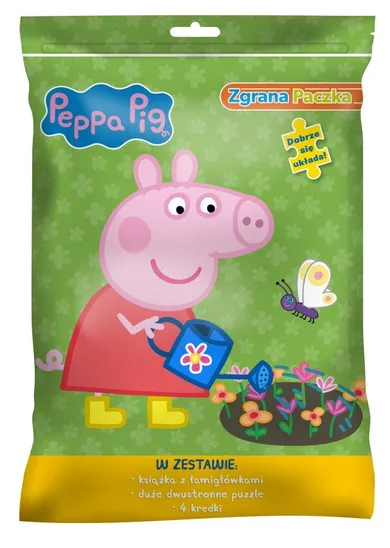 Świnka Peppa. Zgrana paczka. Peppa gra w zielone!