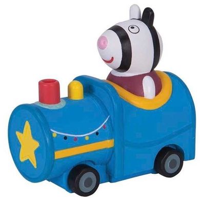 Świnka Peppa, Zoe zebra, pojazd z figurką