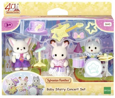 Sylvanian Families, 40th Anniversary, Koncert w krainie Sylvanian Families, figurki z akcesoriami, 5845