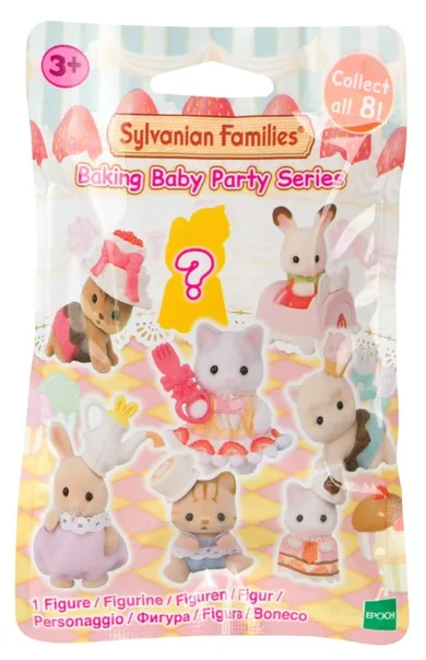 Sylvanian Families, Cake party, saszetka z figurką niespodzianką, 5765, 1 szt.