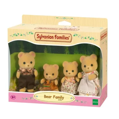 Sylvanian Families, rodzina misiów, zestaw figurek, 5059