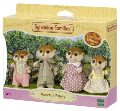 Sylvanian Families, Rodzina Surykatek, zestaw figurek, 5617