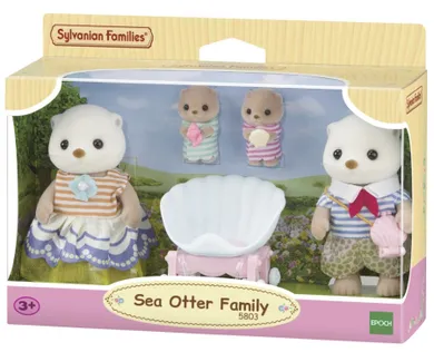 Sylvanian Families, Rodzina Wydr Morskich, zestaw figurek, 5803