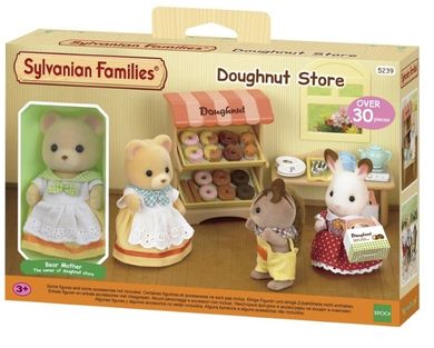 Sylvanian Families, sklep z pączkami, zestaw z figurką, 5239