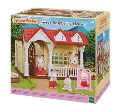 Sylvanian Families, Słodki domek malinowy z figurką, 5393