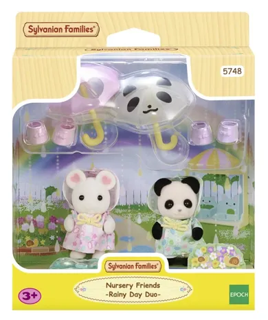 Sylvanian Families, Spacer z parasolkami, zestaw figurek, 5748