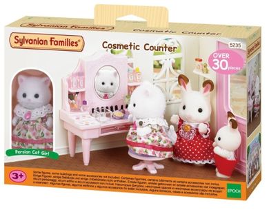 Sylvanian Families, stoisko kosmetyczne, zestaw z figurką, 5235