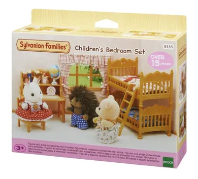 Sylvanian Families, wiejski pokój dziecięcy z łóżkiem piętrowym, 5338