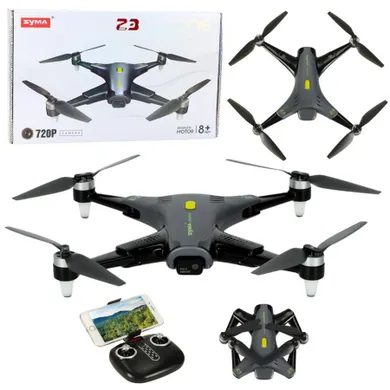 Syma, Z3, dron pro z kamerą HD Wifi, zdalnie sterowany, czarny