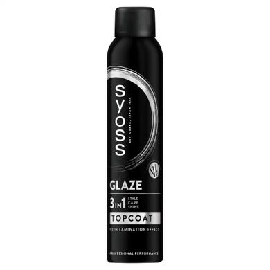 Syoss, Glaze, spray nabłyszczający 3w1, 200 ml