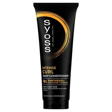 Syoss, Intense Curl, intensywna odżywka do włosów falowanych i kręconych, 250 ml