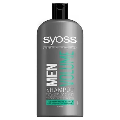 Syoss, Men Volume Shampoo, szampon nadający objętość do włosów normalnych i cienkich, 440 ml