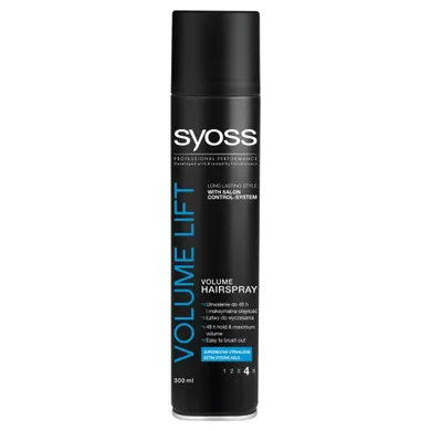 Syoss, Volume Lift, lakier do włosów, extra mocny zwiększający objętość, 300 ml
