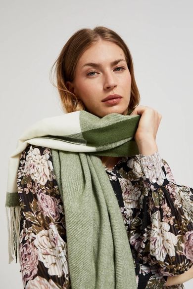 Szalik damski, khaki, Moodo