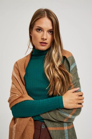 Szalik damski, zielony, Moodo