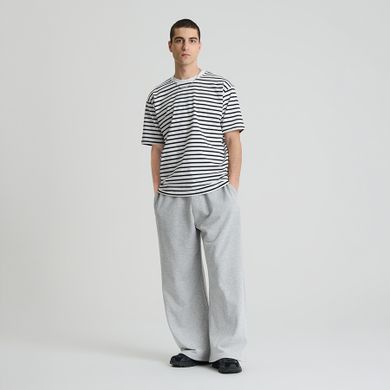 Szare spodnie dresowe o kroju baggy NOWEAR