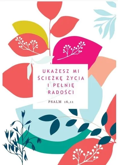 Szaron, kartka okolicznościowa, Ukażesz mi ścieżkę