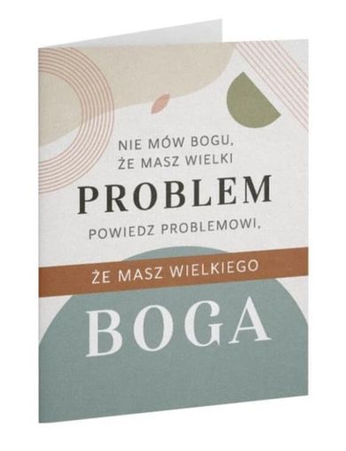 Szaron, kartka okolicznościowa, Wielki Bóg