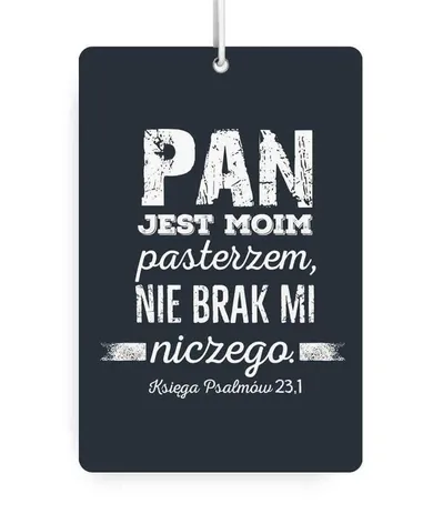 Szaron, zawieszka zapachowa, Pan jest moim pasterzem