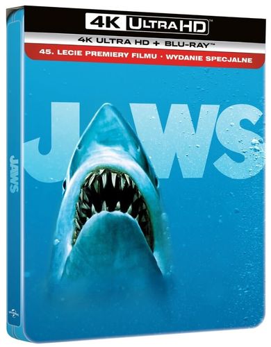 Szczęki. Steelbook. Blu-Ray+4K UHD