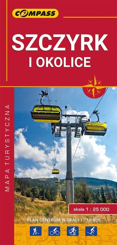 Szczyrk i okolice. Mapa turystyczna 1:25 000