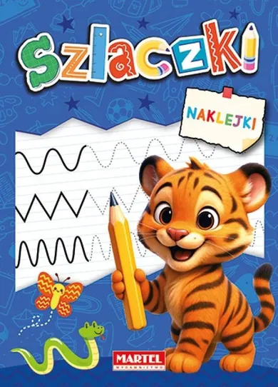 Szlaczki. Kolorowanka z naklejkami