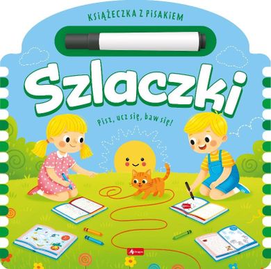 Szlaczki. Książka z pisakiem