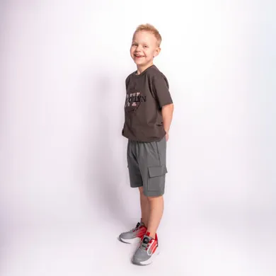 Szorty chłopięce, grafitowe, Tup Tup