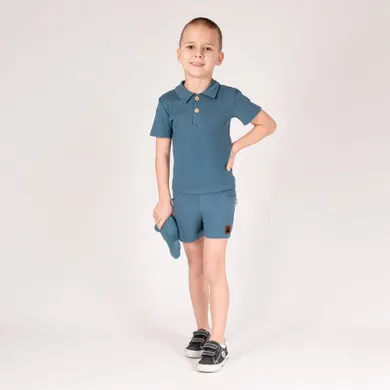 Szorty chłopięce, niebieskie, Nicol