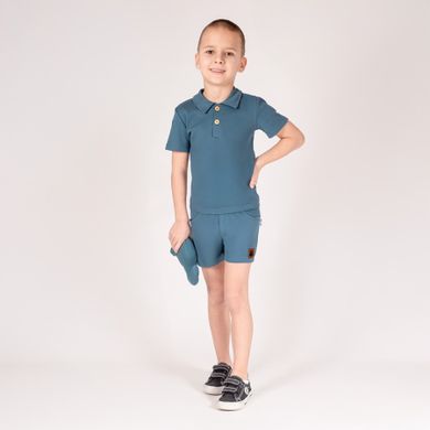 Szorty chłopięce, niebieskie, Nicol