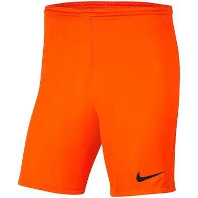 Szorty chłopięce, pomarańczowe, Nike Y Park III Boys