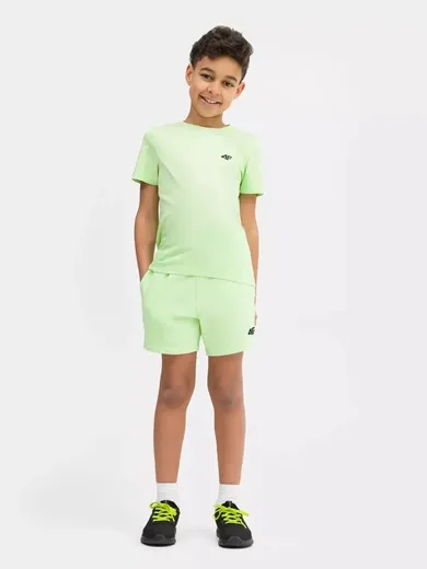 Szorty chłopięce, zielone, 4F