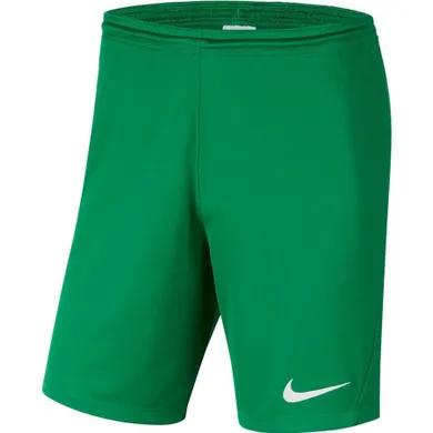 Szorty chłopięce, zielone, Nike Y Park III Boys
