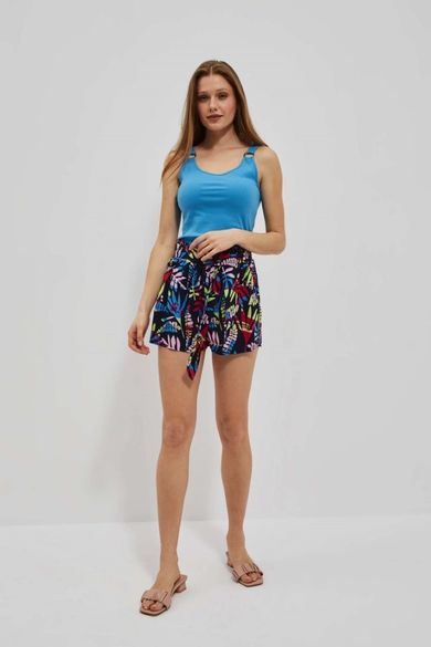 Szorty damskie, granatowe, Moodo