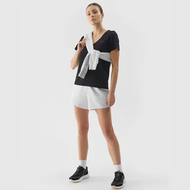 Szorty damskie, szare, 4F