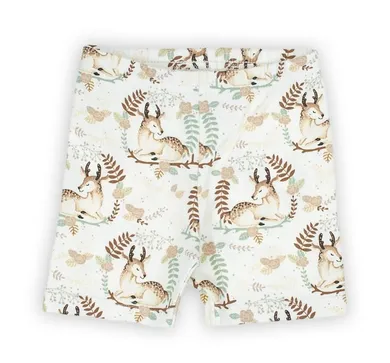 Szorty dziewczęce, ecru, Nicol