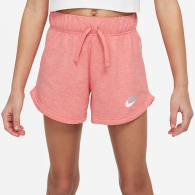 Szorty dziewczęce, różowe, Nike Big Kids' (Girls') Jersey Shorts