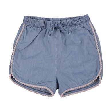 Szorty jeansowe dziewczęce, jasny denim, Tom Tailor