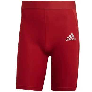 Szorty męskie, czerwone, Adidas Techfit