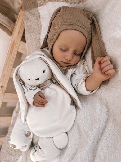 Szumisie, Królik Dou Dou, maskotka z termoforem, beżowa, 35 cm