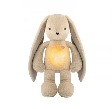 Szumisie, Szumiś Królik, maskotka 7w1 z aplikacją i lampką, beżowy, 30 cm