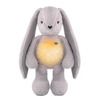 Szumisie, Szumiś Królik z lampką i termoforkiem 5w1, szary, 30 cm