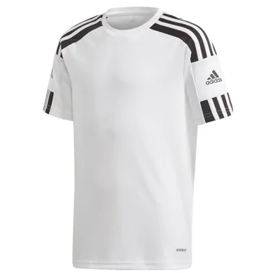 T-shirt chłopięcy, biały, Adidas